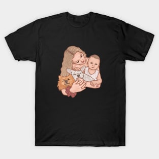 Mama’s Boys || Perrie and Axel T-Shirt